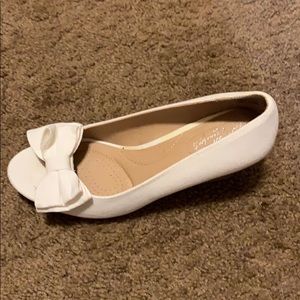 Wedge sandals peep toe